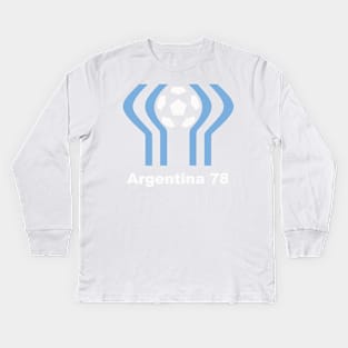 Argentina 78 World Cup Kids Long Sleeve T-Shirt